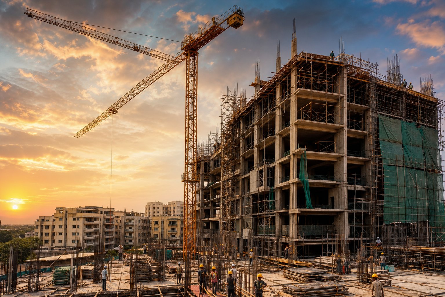 Building under construction